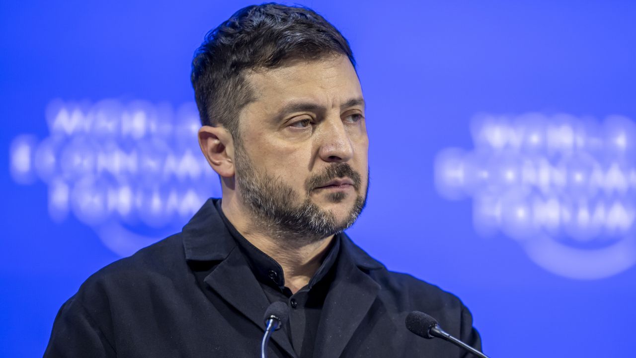 Zelenskyy urges Europe to show more courage in Davos speech