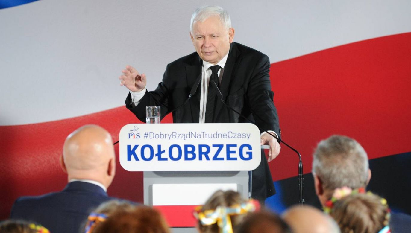 Prezes PiS Jarosław Kaczyński (fot. PAP/Piotr Kowala)