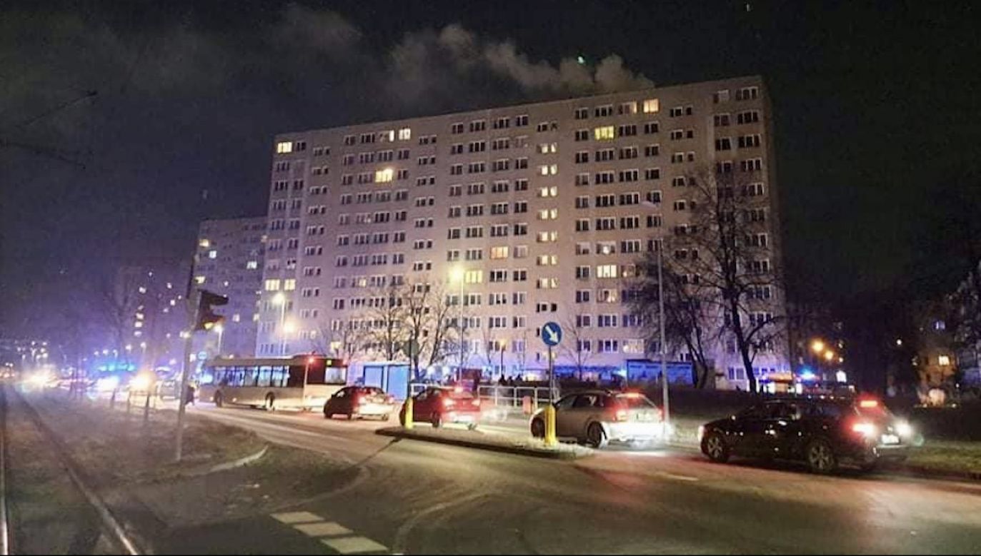 Przyczyna pożaru nie została jeszcze określona (fot. FB/KM PSP Toruń)