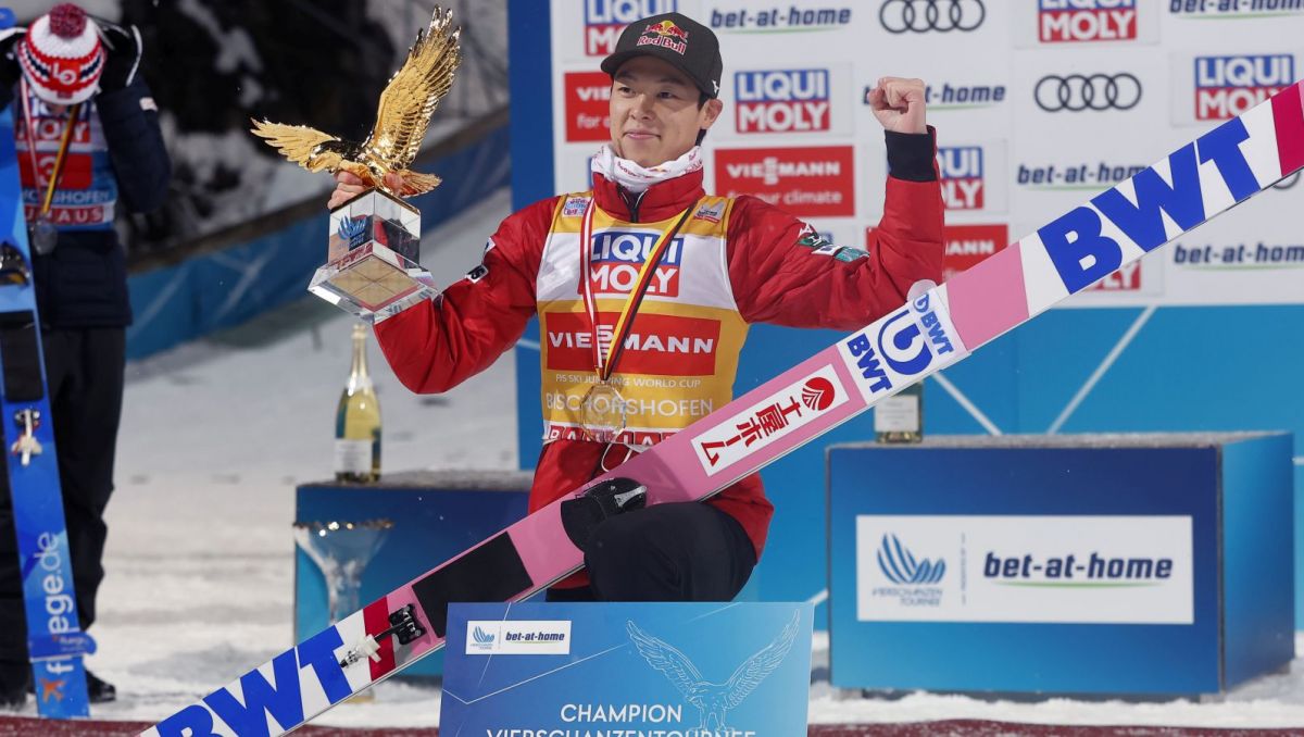 Turniej Czterech Skoczni 2021/22 ile zarobił Ryoyu Kobayashi za triumf