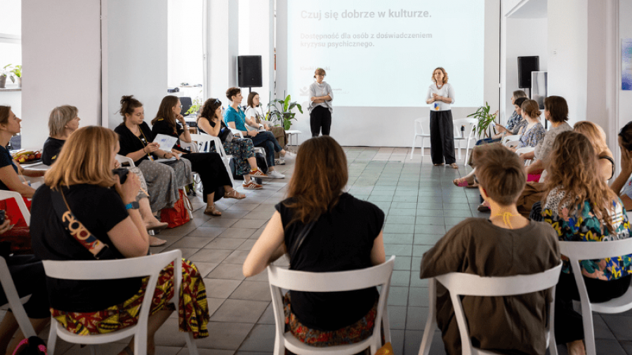 Startuje rekrutacja do nowej edycji kursu o zdrowiu psychicznym dla warszawskiego sektora kultury / fot. UM Warszawa