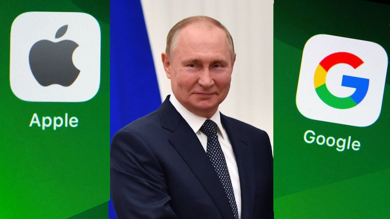 Aplikacja zawierała komunikaty ze strony internetowej opozycjonisty Aleksieja Nawalnego. Rosyjska agencja rządowa zażądała jej usunięcia (fot. Shutterstock/Koshiro, EVGENY BYATOV/SPUTNIK/KREMLIN POOL) Aplikacja zawierała komunikaty ze strony internetowej opozycjonisty Aleksieja Nawalnego. Rosyjska agencja rządowa zażądała jej usunięcia (fot. Shutterstock/Koshiro, EVGENY BYATOV/SPUTNIK/KREMLIN POOL)