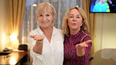 Dzięki programowi Janina miała szansę poznać wiele nowych osób. Fot. Weronika Marczyk-Kielbasa 