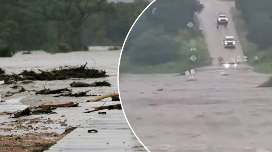 Tragiczna powódź w USA (fot. San Antonio Express-News / Zuma Press / Forum/X)
