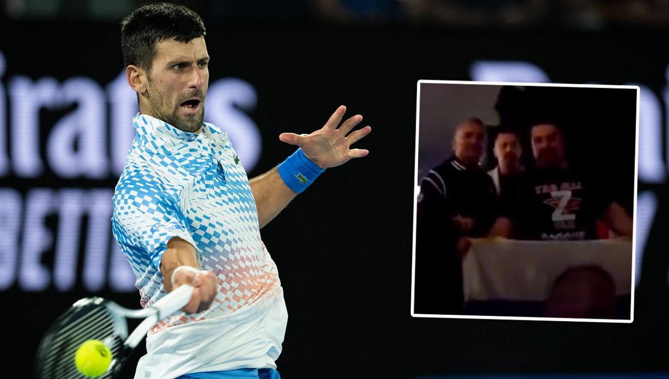 Novak Djoković i jego ojciec budzą coraz większe kontrowersje (fot. Will Murray/Getty Images; Twitter)