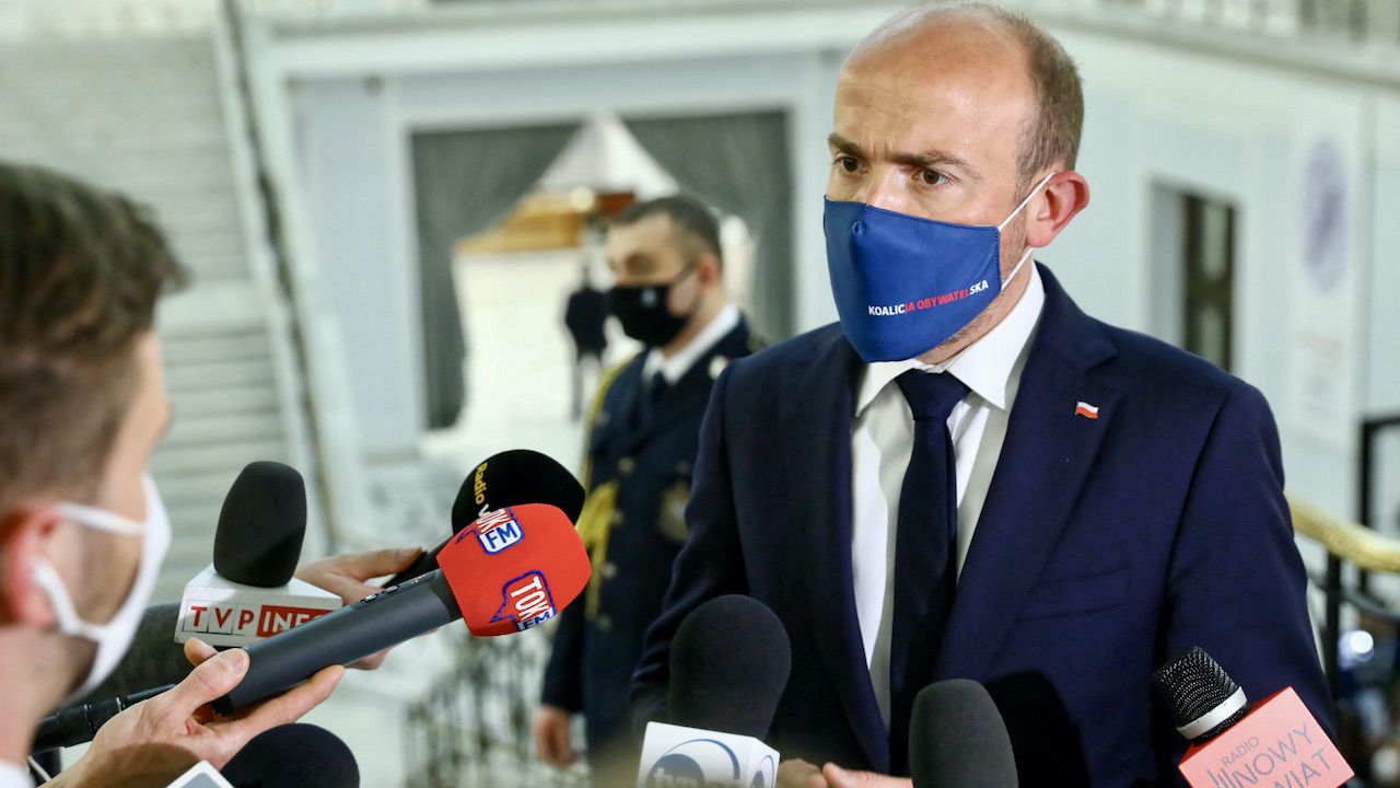 Lider PO Borys Budka (fot. PAP/Rafał Guz) Lider PO Borys Budka (fot. PAP/Rafał Guz)