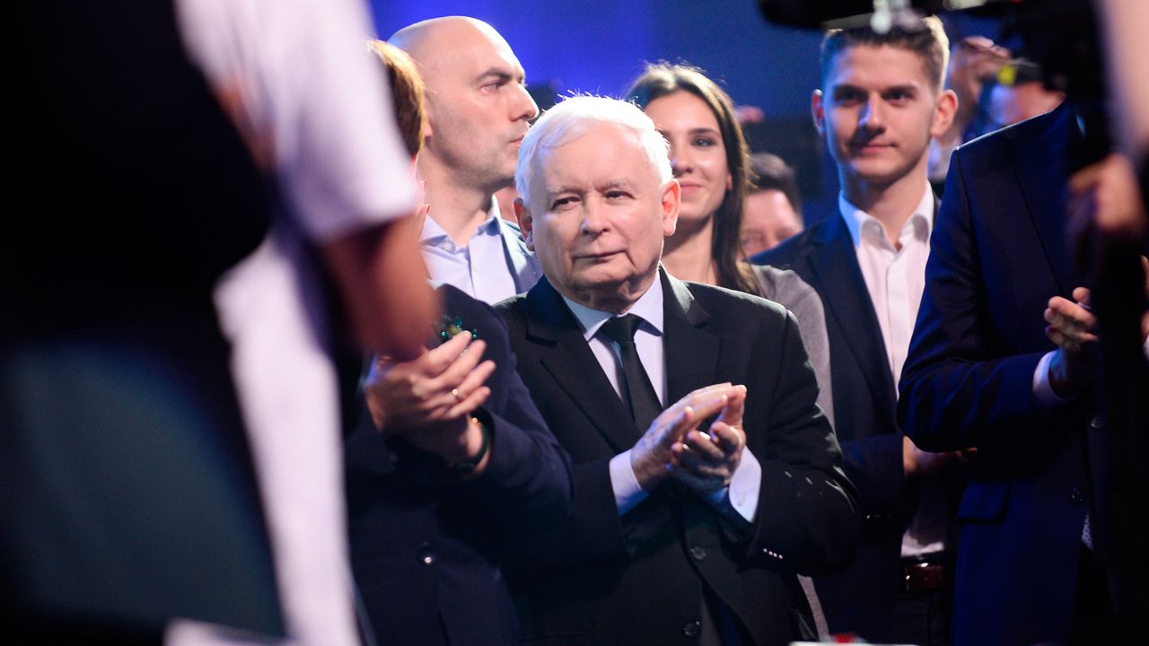 Szef PiS Jarosław Kaczyński (fot. Omar Marques/Getty Images)