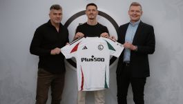 Ermal Krasniqi został nowym piłkarzem Legii Warszawa (fot: Mateusz Kostrzewa/legia.com)