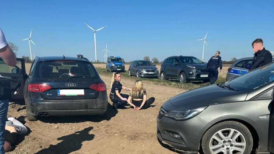 Krotoszyn, pościg za parą złodziei, Unisław (fot. Wielkopolska Policja)