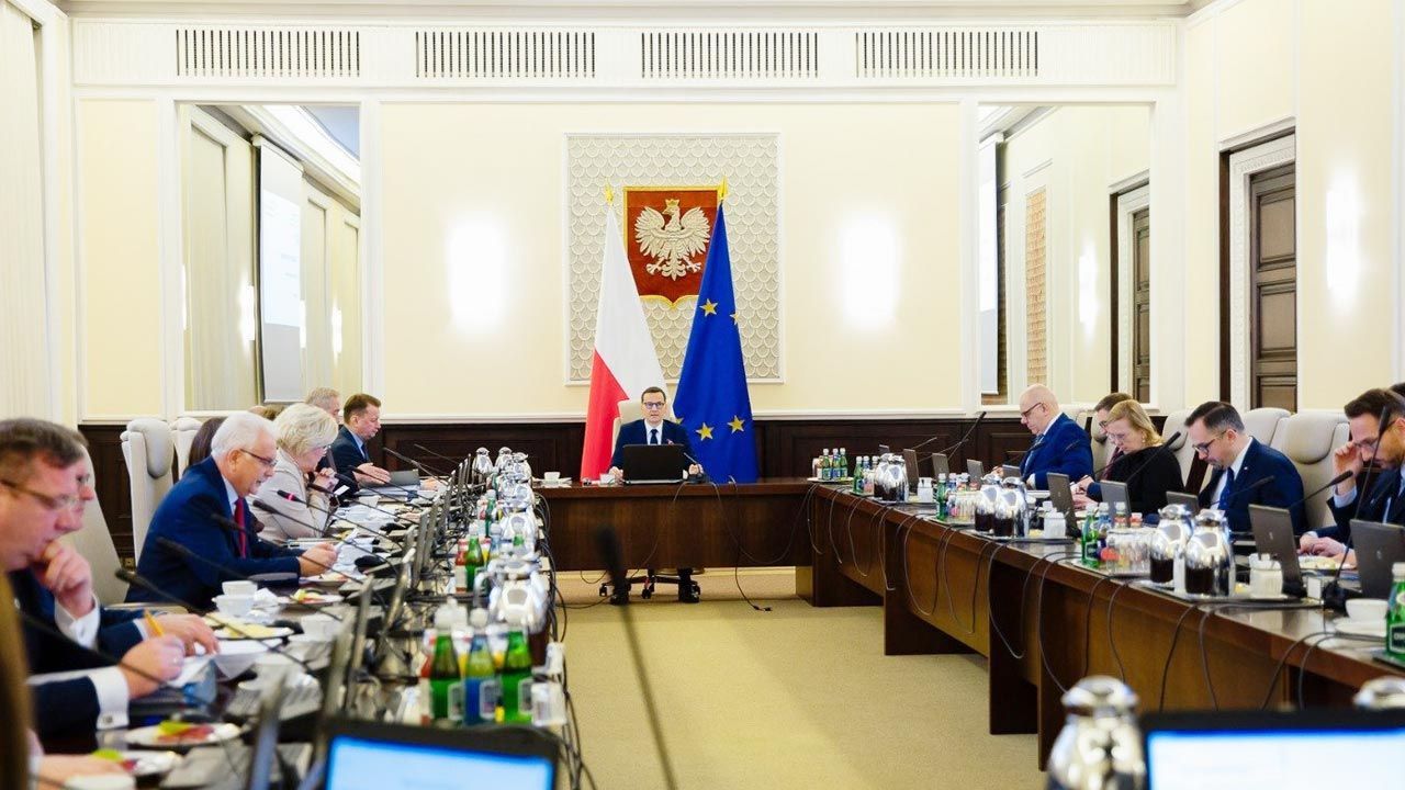 Posiedzenie Rady Ministrów (fot. TT/PremierRP)