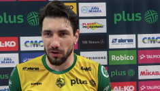 Patryk Łaba z Aluronu CMC Warty Zawiercie (fot. PlusLiga - Biuro prasowe)
