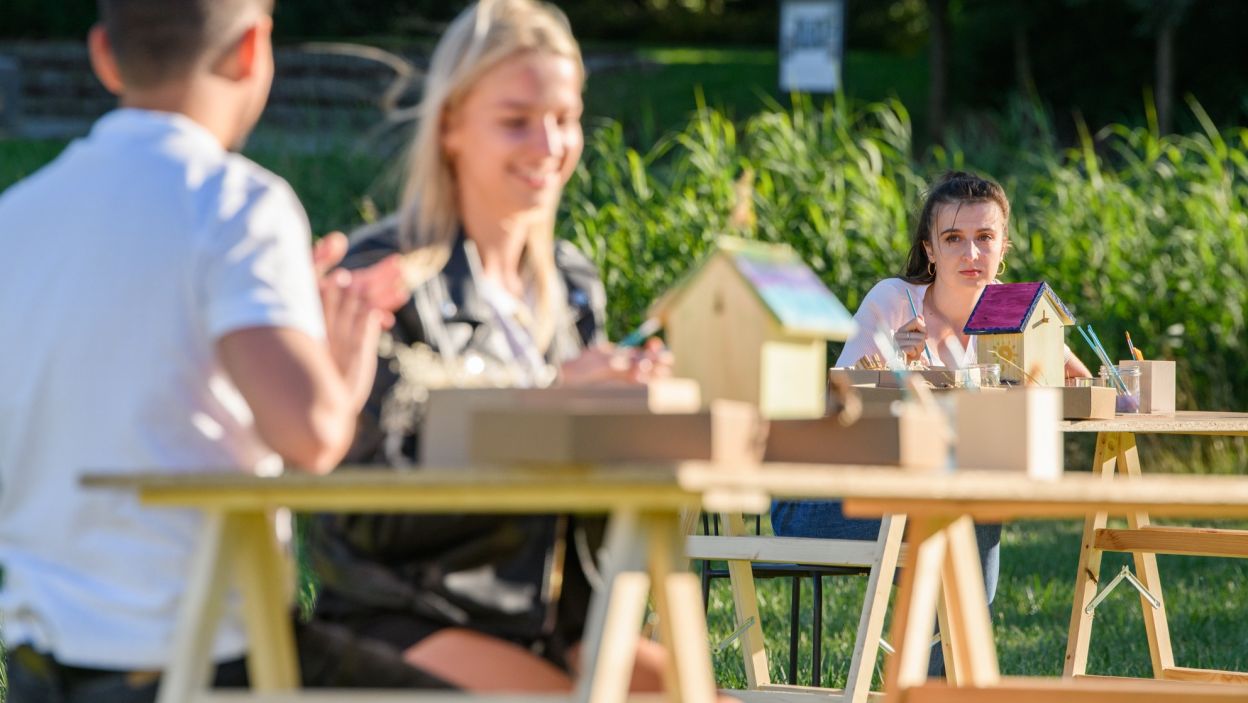 ... a może raczej umiejętność podtrzymania zainteresowania Tomka (fot. TVP)