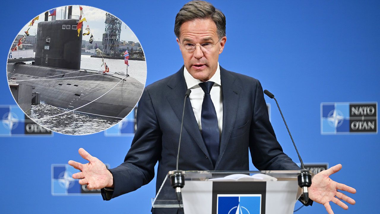 Szef NATO wyśmiał flotę Putina. „Polowanie na mechanika”