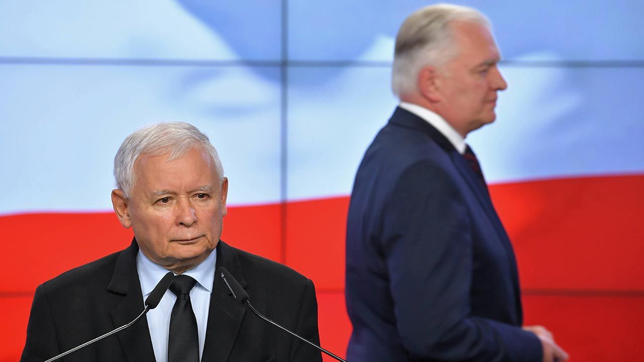 Prezes PiS o Jarosławie Gowinie (fot. PAP/Radek Pietruszka) Prezes PiS o Jarosławie Gowinie (fot. PAP/Radek Pietruszka)