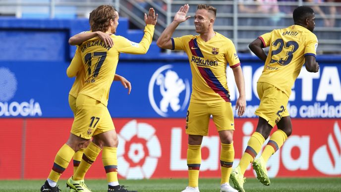 Eibar Barcelona 0 3 Swietny Wystep Antoine A Griezmanna Sport