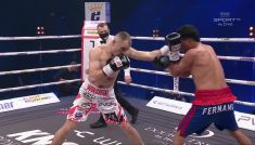 Rafał Wołczecki vs Nelson Altamirano (fot. TVP)