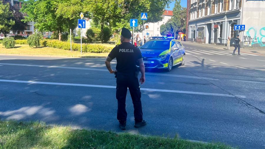Na miejsce został wezwany patrol saperski. Fot. Policja Śląska
