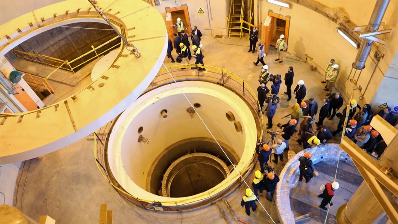 Iran zapewnia, że jego program nuklearny służy celom pokojowym (fot. PAP/EPA/IRAN ATOMIC ENERGY ORGANIZATION / HANDOUT) Iran zapewnia, że jego program nuklearny służy celom pokojowym (fot. PAP/EPA/IRAN ATOMIC ENERGY ORGANIZATION / HANDOUT)