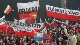 Niedzielny konkurs indywidualny może storpedować pogoda... (fot. PAP).