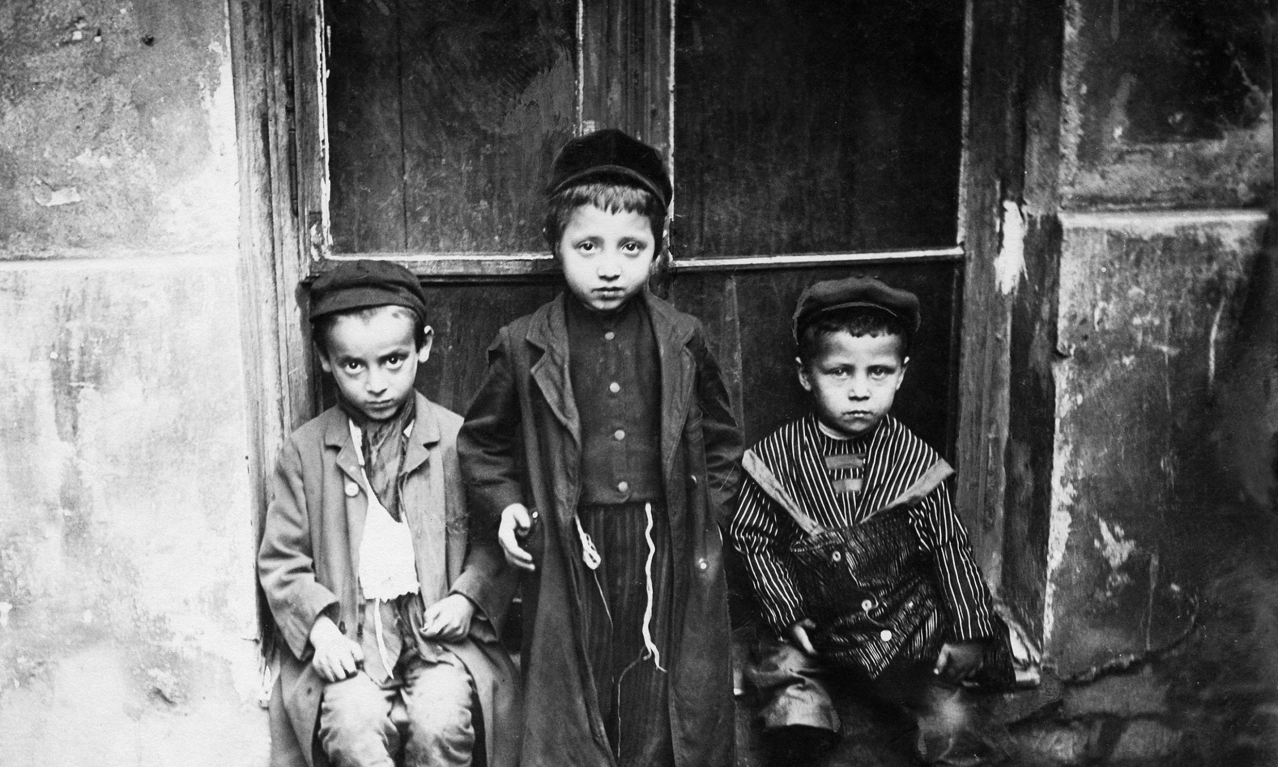 Dzieci żydowskie w Warszawie - około 1906 r. Fot. Ullstein bild / ullstein bild via Getty Images