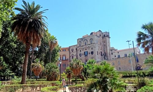 Pałac Normanów w Palermo na Sycylii (fot. portal tvp.info/Beata Sylwestrzak)