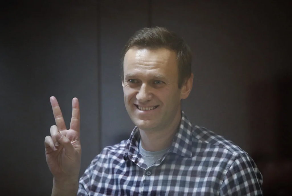 Аляксей Навальны, Масква, Расея. 20 лютага 2021 года. Крыніца: прэс-служба суда