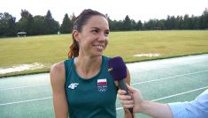 Joanna Jóźwik przed startami na IO w Tokio (fot. TVP)