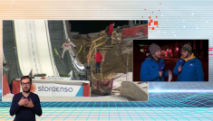 Relacja z treningów w Oberstdorfie (fot. TVP)