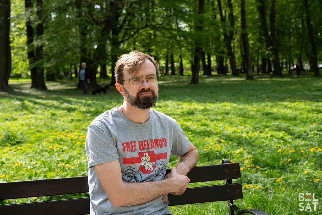 Доктар і намеснік прадстаўніцы ў справе сацыяльнай палітыкі Аб’яднанага пераходнага кабінету Станіслаў Салавей. Кракаў, Польшча. 14 красавіка 2024 года. (Фота: Караліна Новіцка / Белсат)