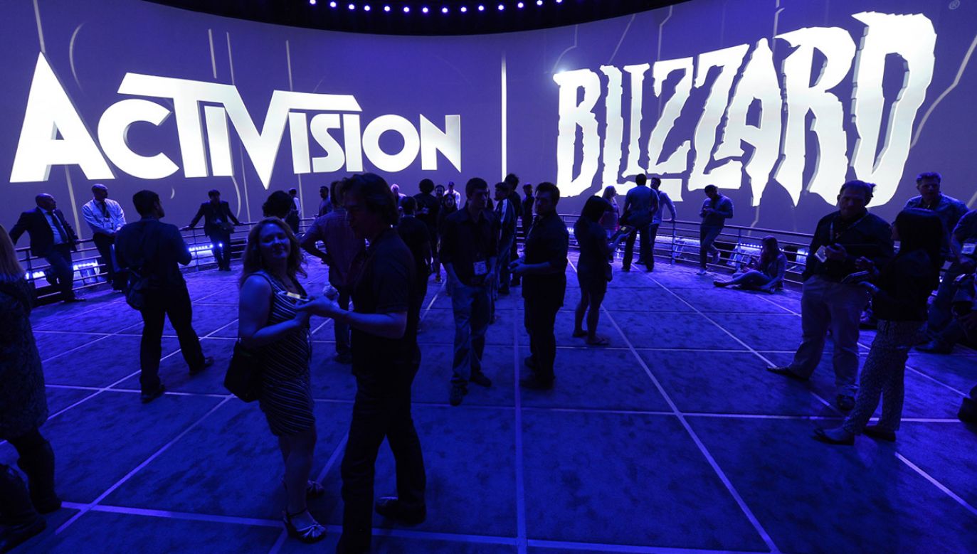 Activision Blizzard był dotąd jednym z największych rywali Microsoftu na rynku gier (fot. PAP/EPA/MICHAEL NELSON)