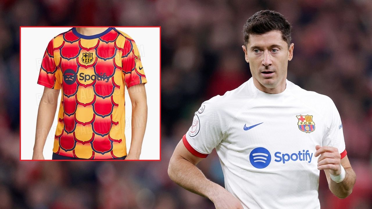 Robert Lewandowski założy niebawem kontrowersyjną koszulkę (fot. Getty/Footy Headlines)