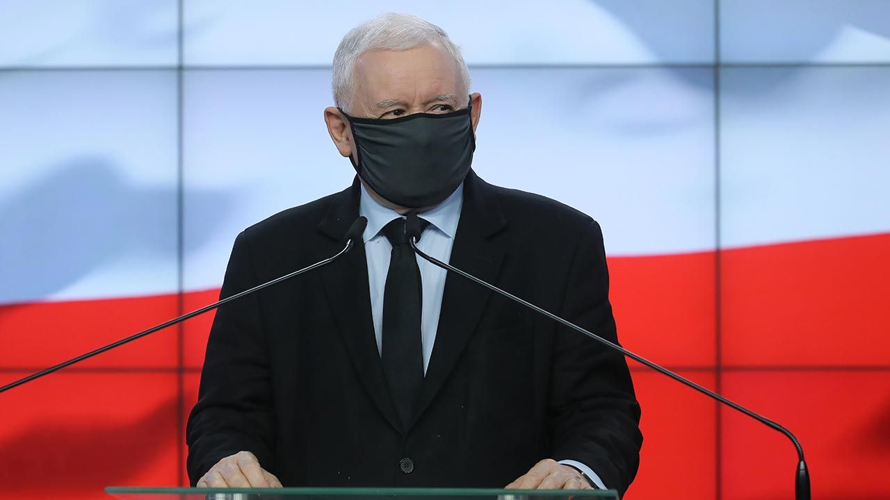 Jarosław Kaczyński (fot. PAP/Paweł Supernak)