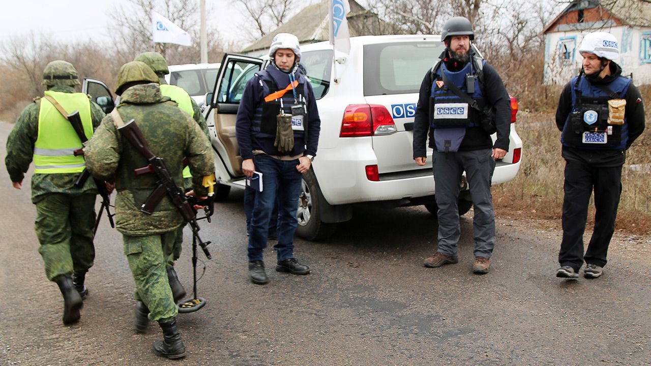 Rosja koncentruje swoje wojska na granicy z Ukrainą (fot.  Valentin Sprinchak\TASS via Getty Images)