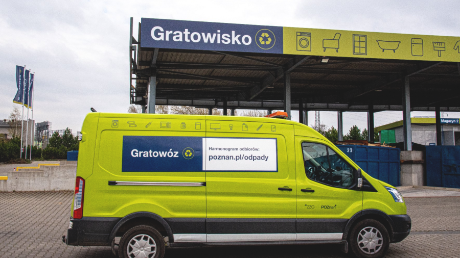 Gratowisko Poznań Wschód, kwiaty za graty, gratowisko Poznań, oddaj zużyty sprzęt (fot. UM Poznań)