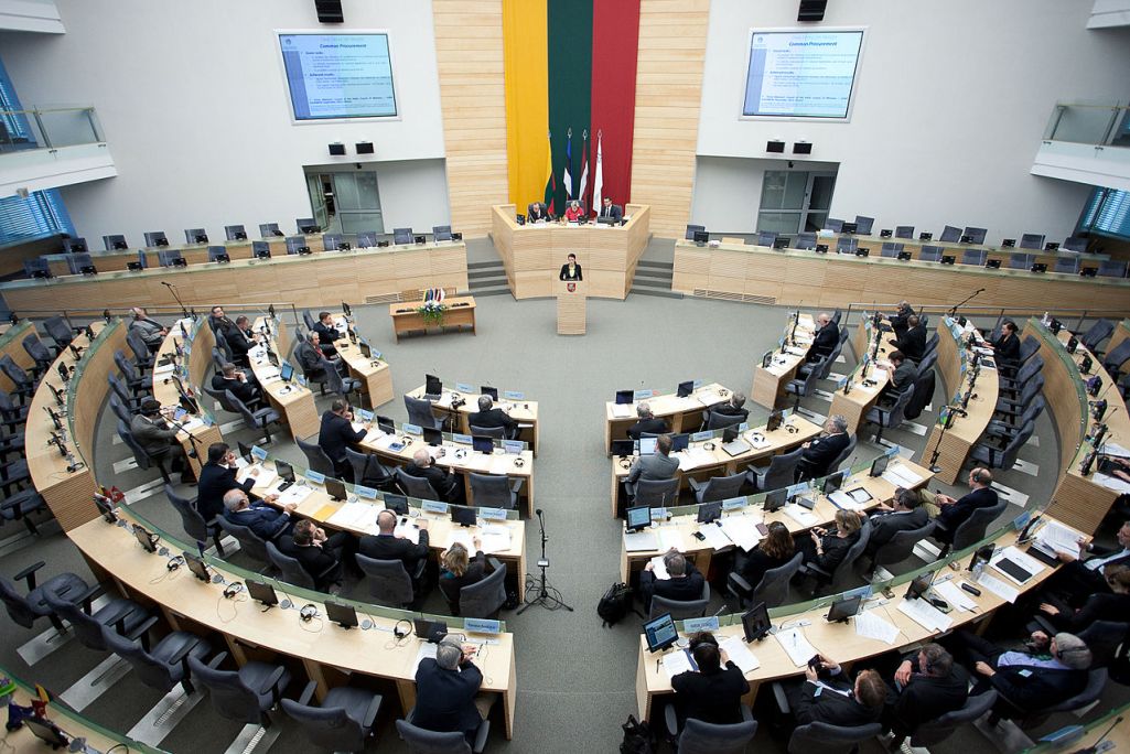 Здымак мае ілюстрацыйны характар. Сейм Літвы. (Фота: Wikipedia.org)