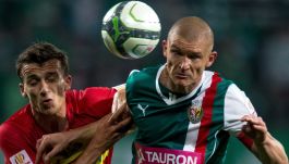 Przemysław Kaźmierczak (P) (fot. PAP/Grzegorz Michałowski)