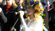 Charytatywny mecz Polska – Ukraina (fot. TVP)