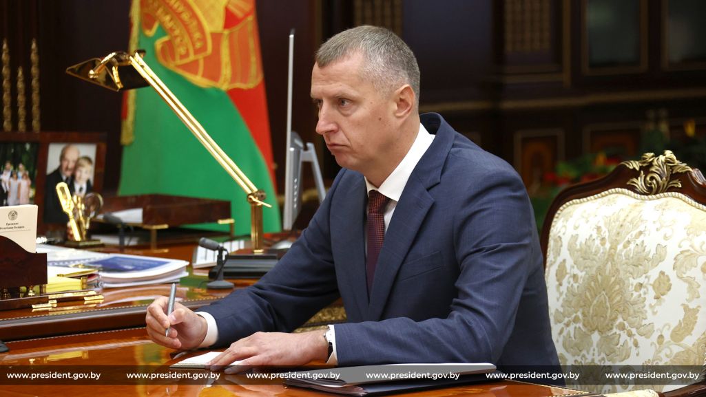 Дзмітрый Крутой. (Фота: president.gov.by)