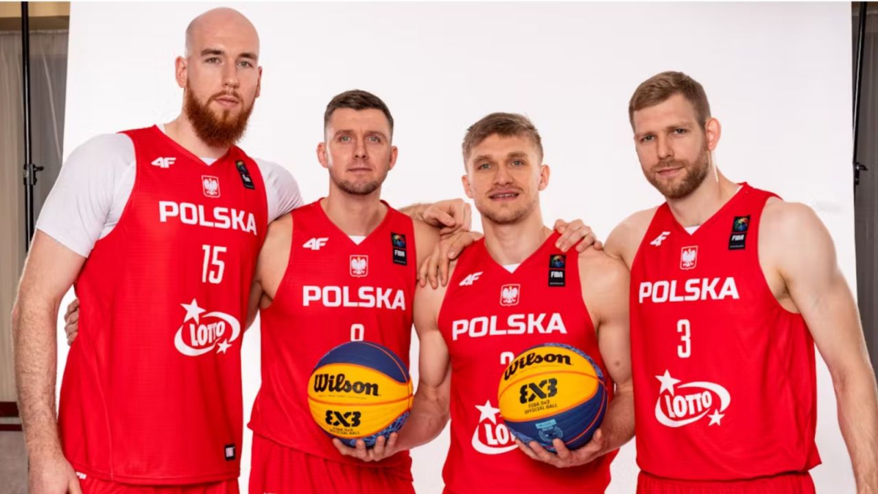 Reprezentanci Polski w koszykówce 3x3 przed turniejem w Debreczynie (fot. FIBA).