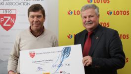 Aleksander Wierietielny i Apoloniusz Tajner (fot. PAP)