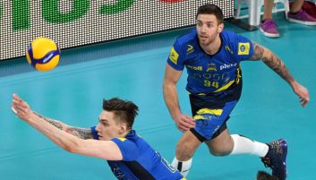 Michał Filip w barwach Stali Nysa (fot. PAP) Michał Filip, Bartłomiej Lemański