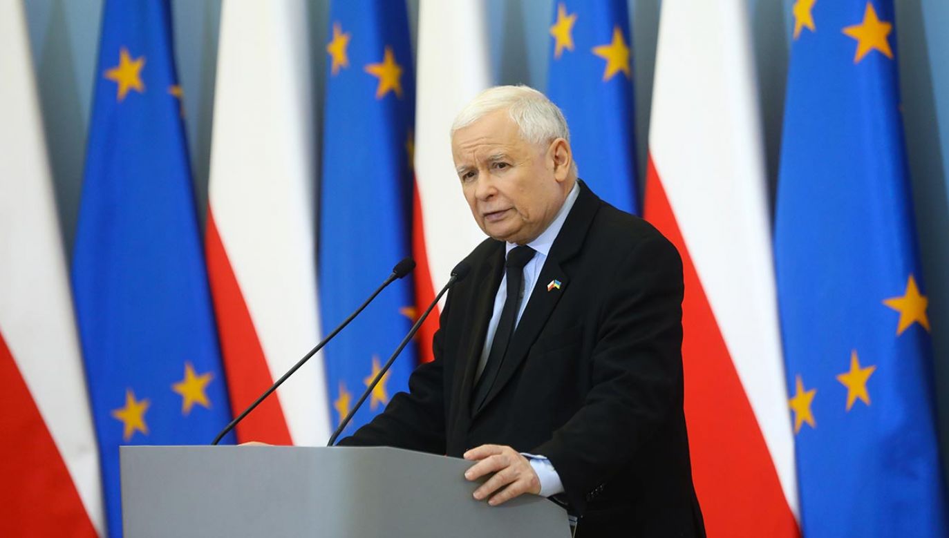 Jarosław Kaczyński (fot. PAP/Rafał Guz)
