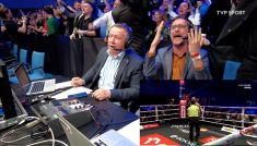 Piotr Jagiełło i Janusz Pindera (fot. TVP Sport)