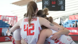 Polki powalczą o półfinał mistrzostw świata w koszykówce 3x3 do lat 23 (fot. FIBA). Polki powalczą o półfinał mistrzostw świata w koszykówce 3x3 do lat 23 (fot. FIBA).