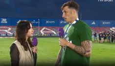 Erik Exposito i Maja Strzelczyk (fot. TVP)