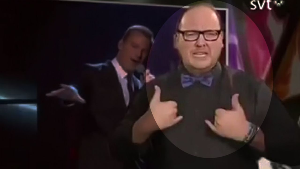 Tlumacz Jezyka Migowego Przycmil Piosenkarzy Walczacych O Udzial W Eurowizji Tvp Info