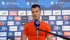 Ostatni mecz Damjana Bohara w Zagłębiu Lubin (fot. TVP)