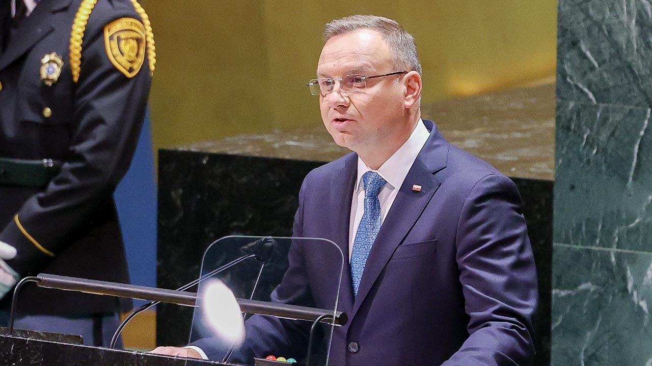 Prezydent RP Andrzej Duda na szczycie w Nowym Jorku (fot. PAP/Jakub Szymczuk/KPRP) Prezydent RP Andrzej Duda na szczycie w Nowym Jorku (fot. PAP/Jakub Szymczuk/KPRP)