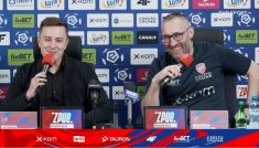 Michał Świerczewski i Marek Papszun (fot. TVP)