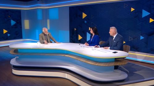 Польський дипломат, аналітик Центру східних досліджень Роберт Пщель в етері Slawa.tv. Фото: Slawa.tv